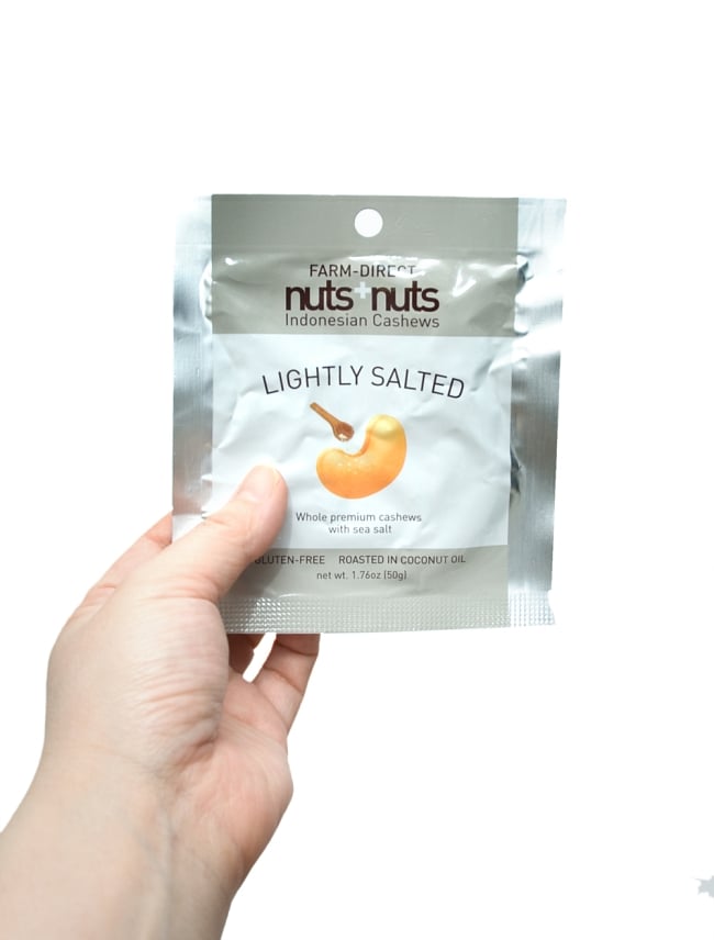 カシューナッツ スナック - ライトソルト Cashewnut LightlySalted 50ｇ  【nuts ＋ nuts】 3 - 写真