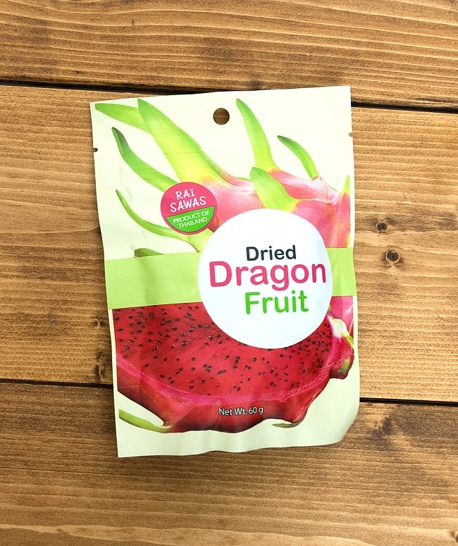 ドライ ドラゴン フルーツ - Dried Dragon Fruit 【RAI SAWAS】の写真1枚目です。写真インドネシア,お菓子,ドラゴンフルーツ,ドライフルーツ
