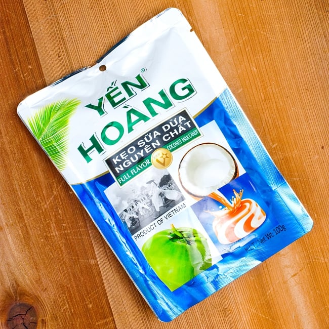 ココナッツミルクキャンディ　YEN HOANG の写真ココナッツ