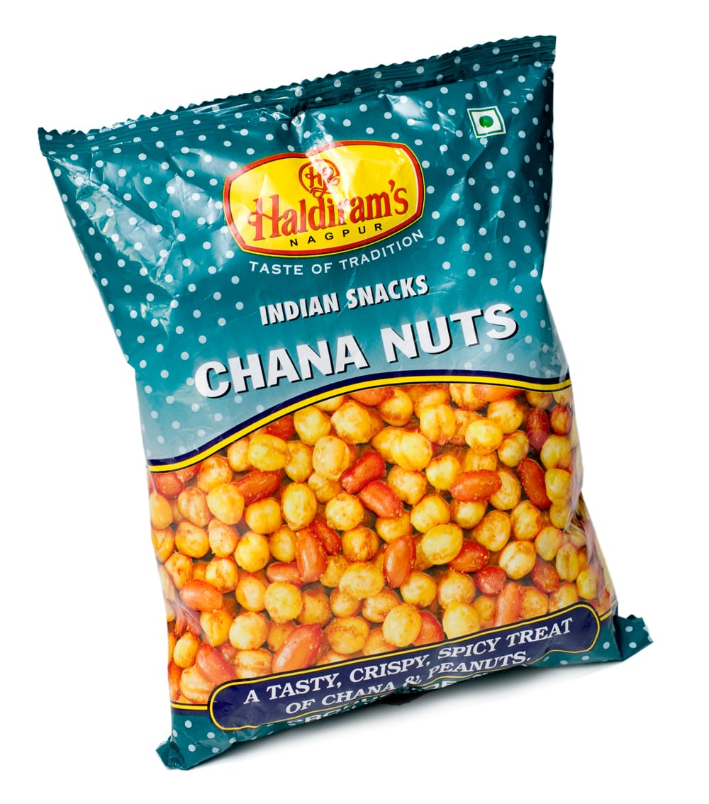 マサラ味のミックスナッツ　Haridiram's】インドのお菓子　Chana　Nuts　の通販
