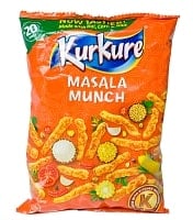 インドのスナック KurKure【Masala Munchi味】