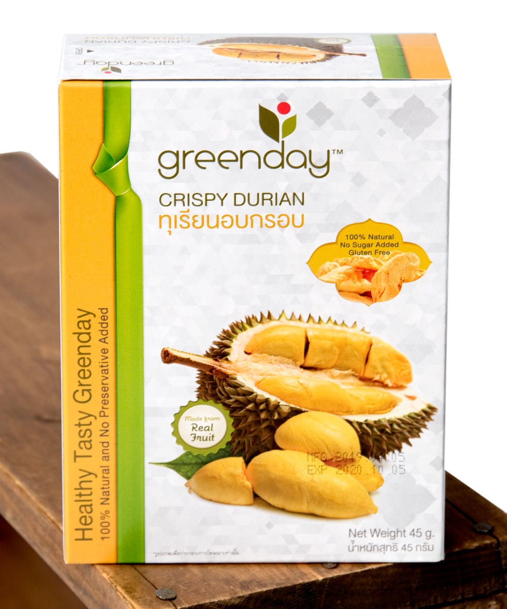 フリーズ ドライ クリスピー ドリアン Durian 【Greenday】 の通販