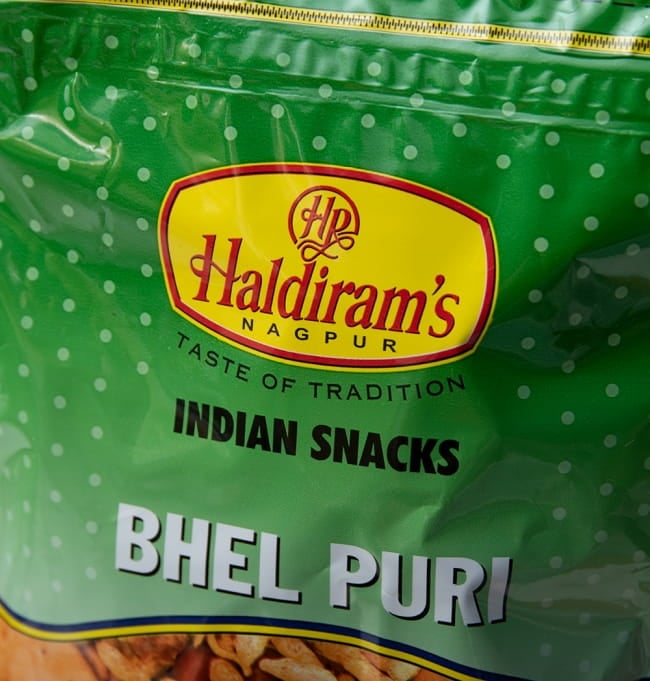 インドのお菓子 マサラぽん菓子 ベルプリ - Bhel Puri 4 - インドの老舗Haridiram社製品です