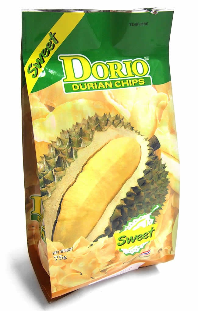 ドリアン チップス - スイート味 ［75g］ 【DORIO】 の通販