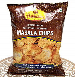 【6個セット】インドのお菓子 極厚ポテトチップス - MASALA CHIPS 80g[Hardirams]の写真