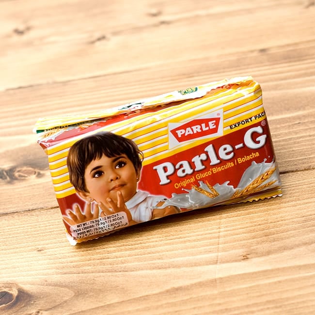 インドのビスケット・Parle-G パールG【グルコビスケット】の写真
