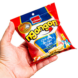 ベトナムスナック 海老ミニ春巻き 海老＆ガーリック味 50g 【VISSAN】【メーカー終売品・再入荷不可】 - サブ3