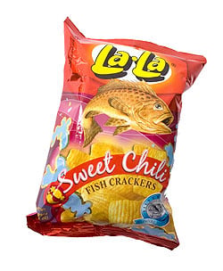 フィッシュクラッカー スィート・チリ味 - Fish Crakers Sweet Chili 〔Lala〕 - メイン