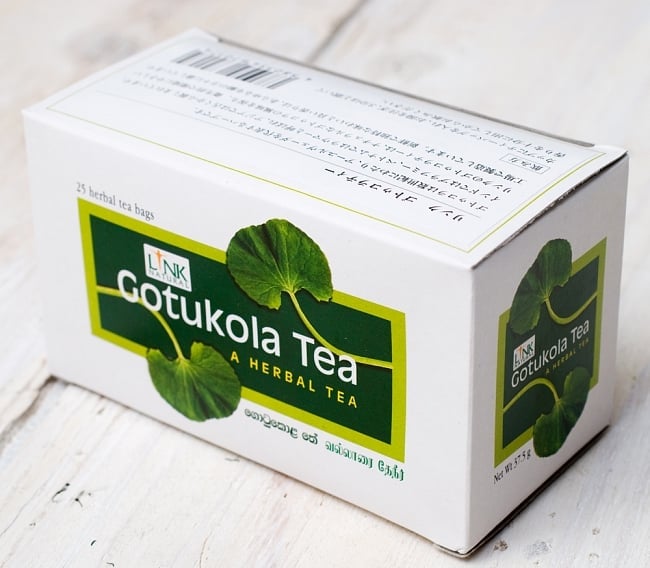 ゴトゥコラティー【ゴツコラティ】 - Gotukola Tea 【LINK NATURAL】の写真1枚目です。アーユルヴェーダ,スリランカ,ティーバック,茶,ゴツコラティ,セール,sale