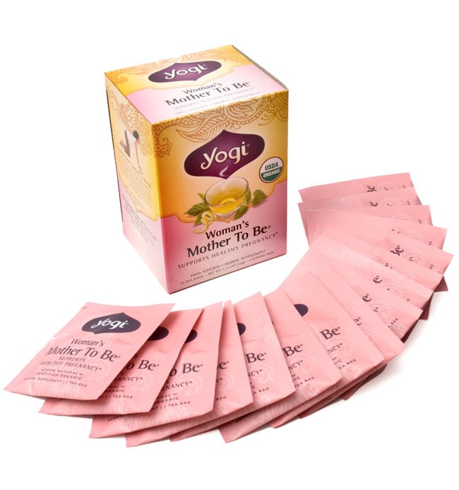 Mother To Be・母となる女性たちへ【Yogi tea ヨギティー】 4 - ひと箱に16パッケージ入っています。たっぷり楽しめます。