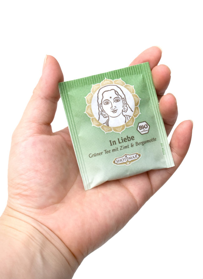 オーガニック ハーブ ティー Loving 愛すること 〜 シータ 〜 【Hari's Treasure】 5 - パックは一つづ小包装で、せいけつそうです。