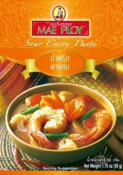 サワーカレーペースト [50g] 〔MAE PLOY〕(FD-THAI-104)