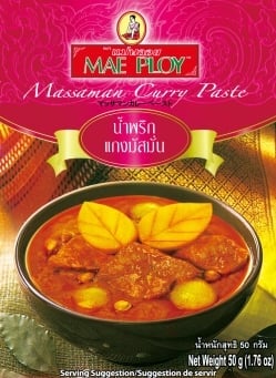 マッサマンカレーペースト [50g] 〔MAE PLOY〕(FD-THAI-106)