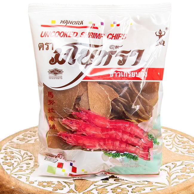 タイ風エビセン（未調理）　パック[200g]の写真えびせん、タイ料理