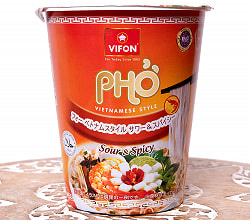 フォー ベトナムスタイル インスタント カップ麺 【VIFON】サワー＆スパイシーの商品写真