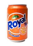 ローヤル　オレンジ味　缶[330ml]Royal　Tru-Orange　の商品写真