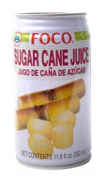 サトウキビジュース（甘庶汁）　缶 [350ml] 【FOCO】(FD-THAI-207)