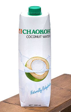 ココナッツウォーター 紙パック 大 サイズ [1000ml] 【CHAOKOH】(FD-THAI-261)