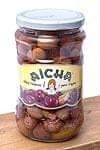 パープルオリーブの塩漬け 瓶詰 【Aicha】の商品写真