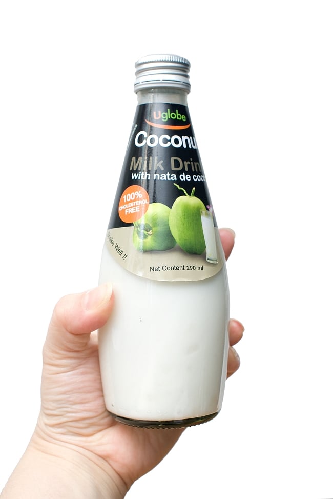 ココナッツミルクドリンク ナタデココ入り ‐ Coconut Milk Drink With Nata de coco 【U globe】 2 - 写真