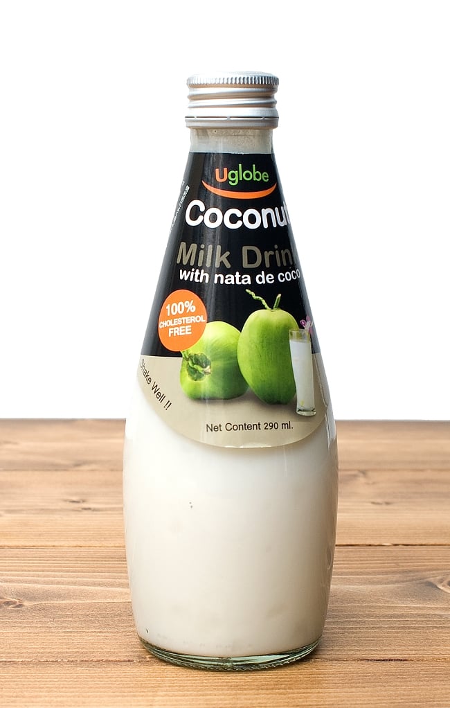 ココナッツミルクドリンク ナタデココ入り ‐ Coconut Milk Drink With Nata de coco 【U globe】 1