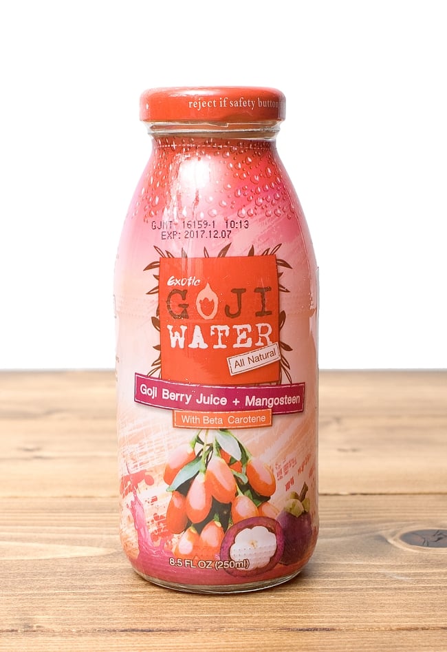 ゴジベリー ジュース マンゴスチン プラス − GOJI WATER +  MANGOSTEEN 【Exotic】の写真バジルシード,タイティー,ミルクティ,ダイエット