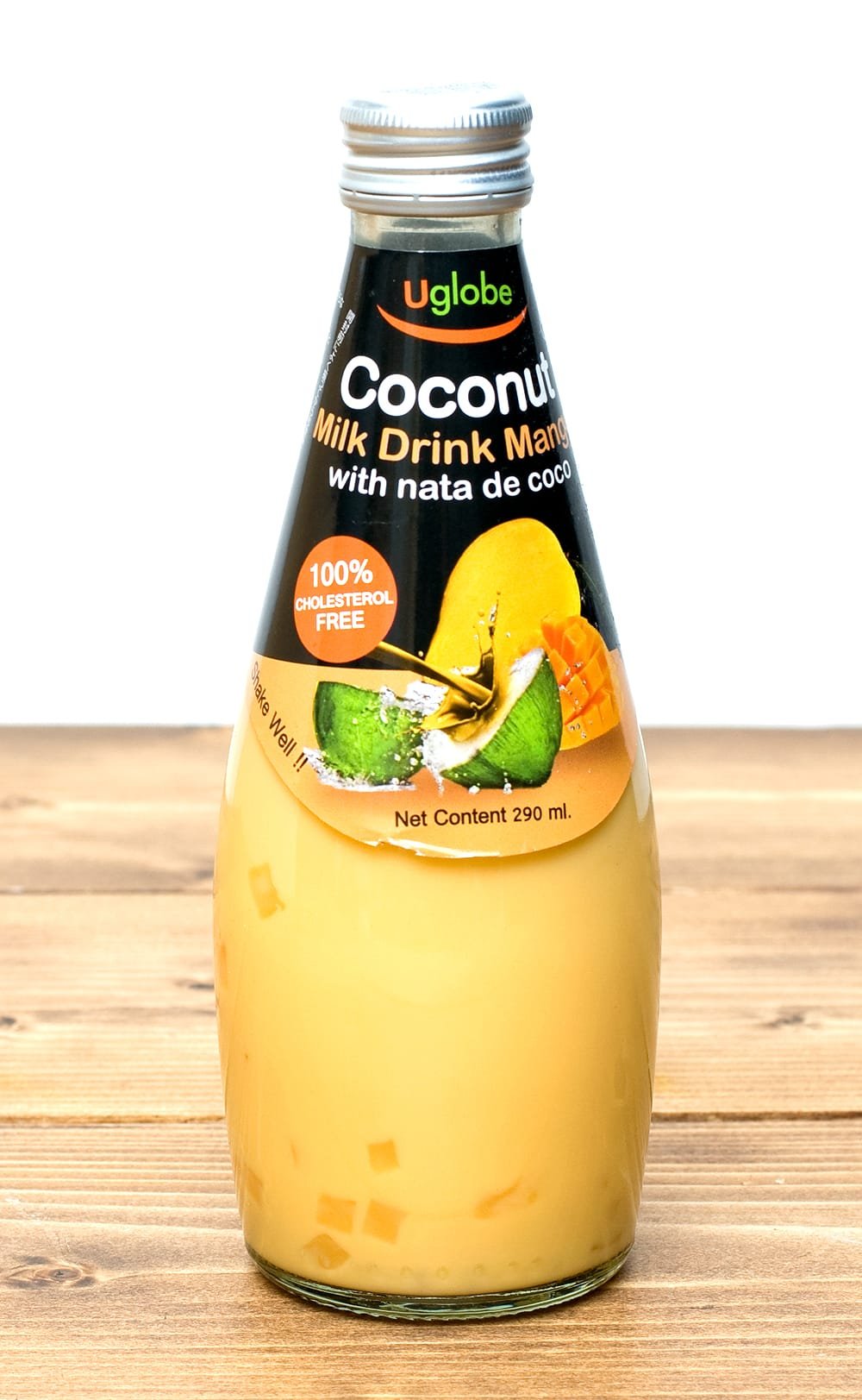 ココナッツミルクドリンク・ナタデココ入 マンゴー味 - Coconut Milk Drink With Nata de coco 【U globe】  の通販 - TIRAKITA.COM