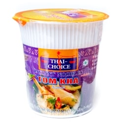【6個セット】〔Thai Choice〕手軽に楽しめるタイの味 カップ入りインスタントヌードル - トムカーヌードルの写真