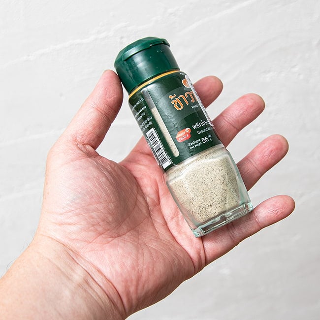 タイのコショウ　胡椒　ペッパー　パウダータイプ　瓶入り[55g] 3 - これくらいのサイズ感です。