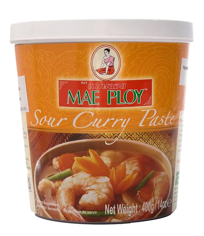 サワー カレー ペースト 400g 〔MAE PLOY〕 / タイ料理 タイカレー 料理の素 PLOY（メープロイ） インド レトルト アジアン食品 エスニ