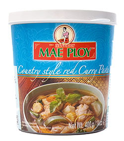 カントリー風 レッド カレー ペースト [400g] 〔MAE PLOY〕(FD-THAI-89)