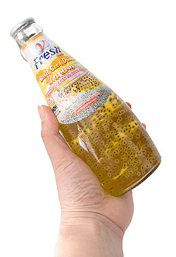 バジルシードドリンク ハチミツ入り 瓶 - サブ2