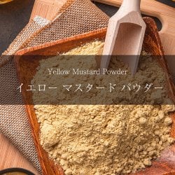 イエロー マスタード パウダー Yellow Mustard Powder【500gパック】(ID-SPC-103)