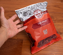 赤唐辛子 チリ Chilli Whole 袋入り【250g】 - サブ5