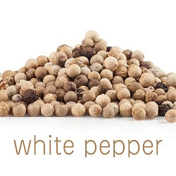 ホワイトペッパーホール - White Pepper Whole 【100g 袋入り】の商品写真