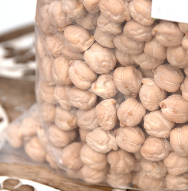 ひよこ豆(皮付き)Kabuli Chana Chickpea【1kgパック】 3 - 実際にお届けする商品をアップにしました