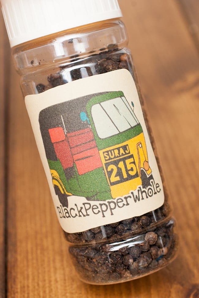 ブラックペッパーホール(100g) Black Pepper Whole  2 - オリジナルパッケージでお届けします