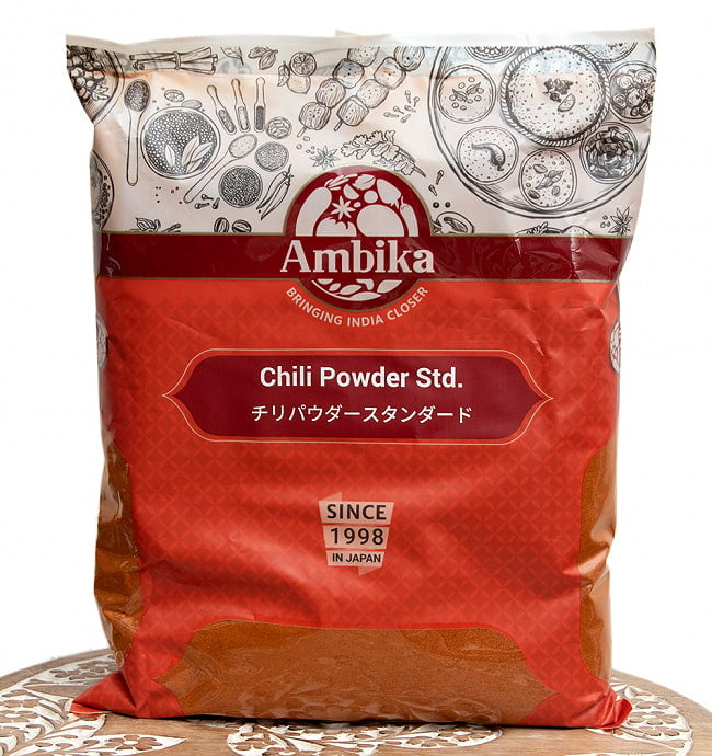 粉末唐辛子 チリパウダー スタンダード - Chilli powder standerd 【1kg 袋入り】 3 - この様なパッケージでお届けいたします