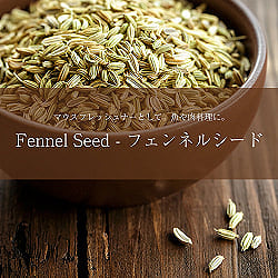 フェンネル シード - Fennel Seed 【500g 袋入り】