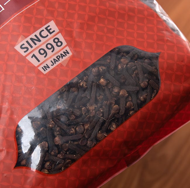 クローブ ホール - Clove Whole 【500g 袋入り】 4 - パッケージのアップです