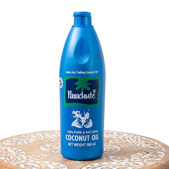 ココナッツオイル 【Parachute】 500ml 2 - 単体での様子です。