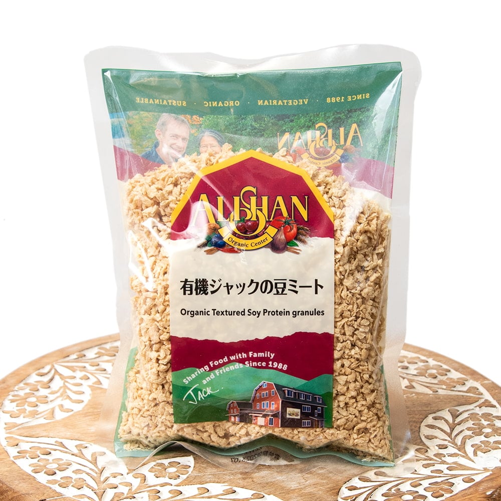 【150g】　Soy　Protein　Textured　オーガニック】ジャックの豆ミート（有機大豆蛋白質）　の通販