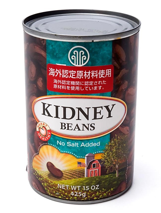 ランキング 1位:【オーガニック】キドニービーンズ　缶詰 - Red Kidney Beans 【425g】 アリサン