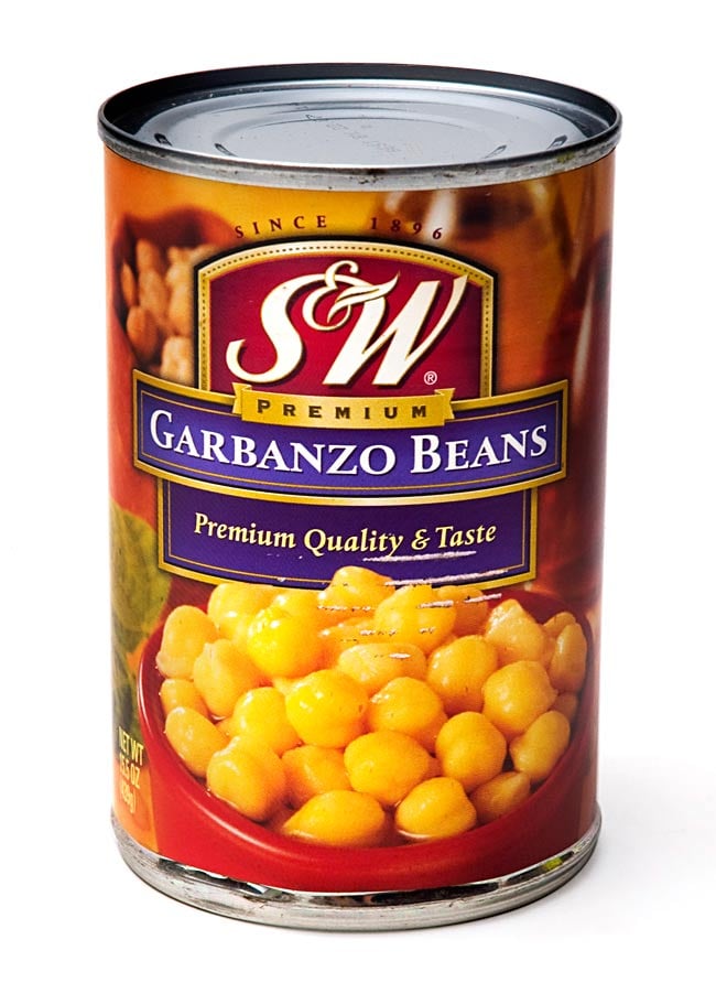 ランキング 3位:ひよこ豆 缶詰 - Garbanzo Beans 【439g】 S&W