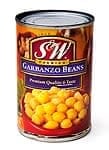 ひよこ豆 缶詰 - Garbanzo Beans 【439g】 S&Wの商品写真