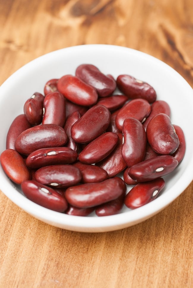 ラジマ豆（Rajma Red Lobia)【200gパック】 2 - 食べごたえのある豆です。