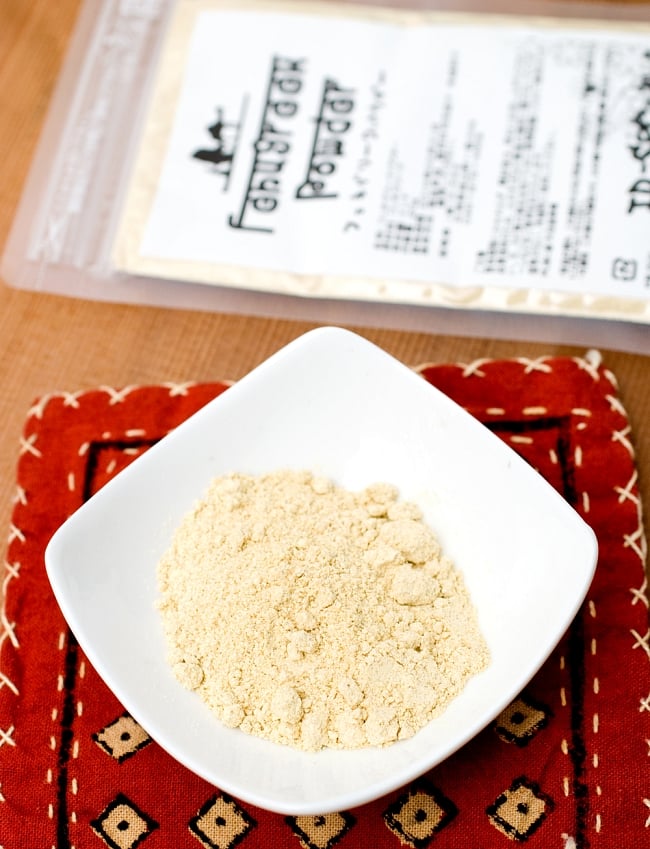 フェヌグリーク パウダー - Fenugreek Powder 【20gパック】の写真インド料理,インド,フェヌグリーク,メティ,スパイス,カレー,