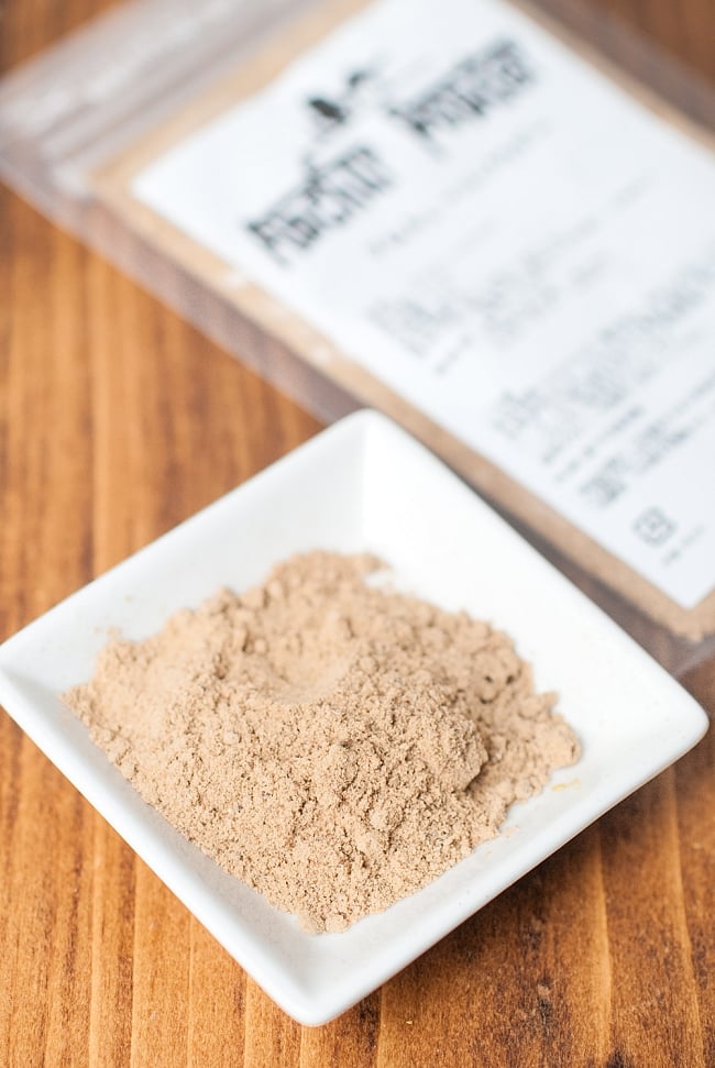 アムチュール(ドライマンゴー)　パウダー Amchur Powder【20gパック】の写真アムチュール,ドライマンゴー パウダー,スパイス,カレー