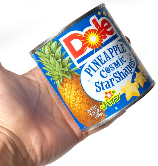 賞味期限間近 パインアップル 缶詰 星型 432g Dole の通販 Tirakita Com