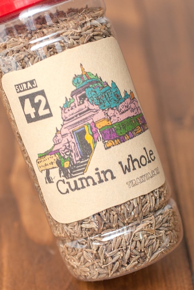 クミン　ホール - Cumin Whole 【100g ボトル】 3 - 便利なボトル入り！